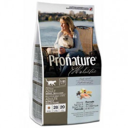 Корм для взрослых кошек Pronature Holistic, сухой, с атлантическим лососем и коричневым рисом фото