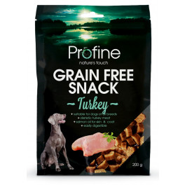 Беззерновые лакомства для собак Profine Grain Free с индейкой 200г фото