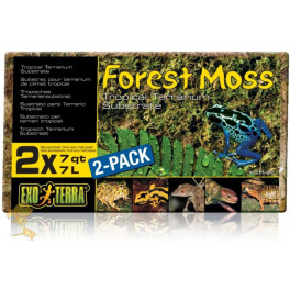 Наполнитель ExoTerra Forest Moss лесной мох для рептилий, 500г фото