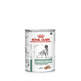 Консервы для собак Royal Canin Diabetic Special Low Carbohydrate при сахарном диабете, 410г фото