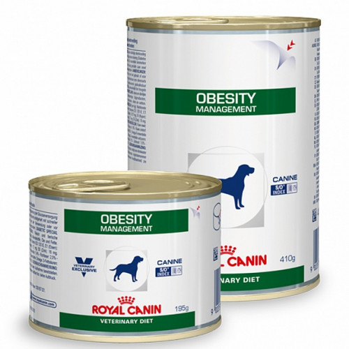 Консервы Royal Canin Obesity Management, при ожирении